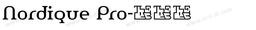 Nordique Pro字体转换